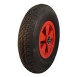KINGS TIRE Luchtband + wiel 4.80/4.00-8 V-6635 4PR + 2.50Ax8 NL88 kunststof rood