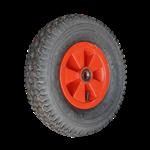 KINGS TIRE Luchtband + wiel 4.80/4.00-8 V-6602 6PR + 2.50Ax8 NL88 70 N kunststof rood