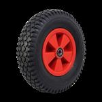 NaRubb Luchtband + wiel 4.80/4.00-8 S-2202 2PR + 2.50Ax8 NL75 45 A3 kunststof rood