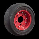 Novio Luchtband + wiel 20.5x6.75-10 non fly / vliegtuigband gebruikt + 5.50F-10 5.50F-10 ET0 ET0 94/