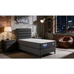 1-Persoons Boxspring Hybrid Antraciet 90x200 Antraciet