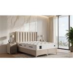 Boxspring Lina Opberg (Maat selecteren: 140X200) Cream/Beige