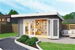 Blokhut Sussex 1 + Bifold Door 2600X1957