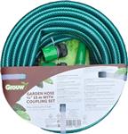 - GROUW tuinslang groen 15meter