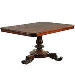 Antieke tafel / Eetkamertafel  Victoriaanse palissander tilttoptable ca. 1850 (No.432305)