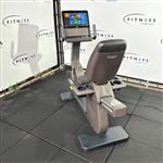 Technogym - Recline Artis Unity 3.0 - Recumbent Bike - Carbon Grey