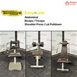 Technogym - Easy-Line - Driedelige Set