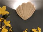 Wandlamp - Terracotta steen -wit