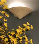 Wandlamp- terracotta steen -wit- W-3, modern.
