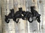 Katten kapstok, haken voor jassen, vestiaire garderobe, kapstokhaken