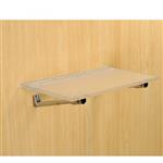 Tafelbladhouder Aluminium Opklapbaar 25,2cm