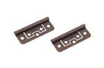 Scharnier Vlak Brons 63x25mm 2st.