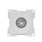 Presto Contactdoos 12V 2-Polig Inbouw S-10.000 Grijs