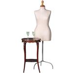 Mahoniehouten Lodewijk XI stijl bijzettafeltje of wijntafeltje ca 1900 (No.440565)