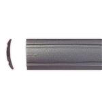 Inlegbies Donkergrijs 12mm 10m