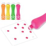 Stempelstiften | markeerstiften - neon (4)