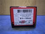 m8x100mm gegalvaniseerd 50ST