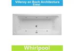 Ligbad Villeroy & Boch Architectura 190x90 cm Balboa Whirlpool systeem Enkel