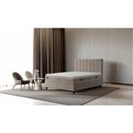 Opberg Boxspring Amsterdam (Maat selecteren: 160X200) Bruin