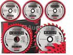 Set van 5 WIDIA 255/30 mm houten schijven RED TECHNIC
