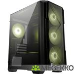 MSI MAG FORGE M120R AIRFLOW computerbehuizing Mini Tower Zwart, Transparant