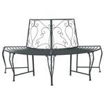 vidaXL Boom bank 4-Aantal zitplaatsen 160 x 80 x 89 cm Staal