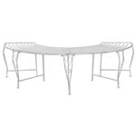 vidaXL Boom bank 4-Aantal zitplaatsen 160 x 80 x 44 cm Staal