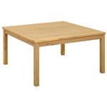 vidaXL Salontafel Licht acacia 85 x 85 x 45 cm Massief Acaciahout
