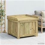 vidaXL Kussenbox voor buiten Geïmpregneerd grenenhout 58,5 x 60 x 47 cm