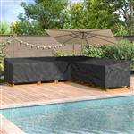 vidaXL Meubelhoes 300 x 300 x 80 cm 210D Oxford Stof L-vorm Waterdicht
