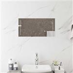 vidaXL LED Badkamer Spiegel Doorzichtig 60 x 30 cm gehard glas