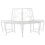 vidaXL Boom bank 4-Aantal zitplaatsen 160 x 80 x 89 cm Staal