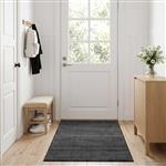 vidaXL Deurmat Lichtgrijs 150 x 90 cm 100% Polyamide Wasbaar