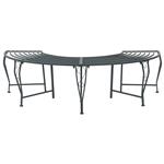 vidaXL Boom bank 4-Aantal zitplaatsen 160 x 80 x 44 cm Staal