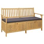 vidaXL Opslagbank 2 -Seater 148 x 63 x 84 cm Rechthoekig