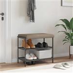 vidaXL Bankkussen Microvezel Taupe Diepte 35 cm