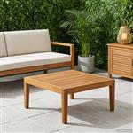 vidaXL Tuinstafel Massief Acaciahout Naturel 60 x 60 x 30 cm