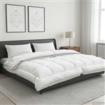 vidaXL Dekbed TRIER 220x260cm 4 seizoenen 140+220GSM Wit