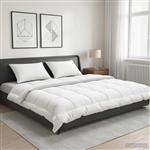 vidaXL Dekbed TRIER 220x240 cm Zomer 140 GSM 100% Australische Wol Wit