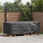 vidaXL Meubelhoes Effen Zwart 229 x 113 x 73 cm 210D