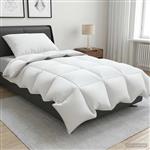 vidaXL Dekbed FULDA 135 x 220 cm 4 seizoenen 210 GSM 90% Gansendons