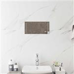 vidaXL LED Badkamer Spiegel Doorzichtig 40 x 20 cm gehard glas