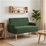 vidaXL Loungebank met knopencomfort Jungle Groen 116 x 67 x 81 cm