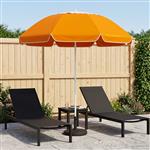 vidaXL Tuinparasol 240 cm 170T polyester Oranje