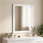 vidaXL Spiegel FAUSKE Wit 43 x 3,5 x 77 cm Rechthoekig