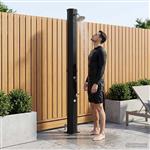 vidaXL Zonne-douche met douchekop en kraan 40 l PVC, ABS, Zinklegering