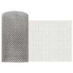 vidaXL Gaas Scherm 20 x 1000 cm 6 Mesh RVS 201 Zilverkleurig