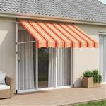 vidaXL Handmatig uitschuifbare luifel Multikleur 300 x 115 x 300 cm