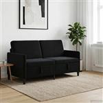 vidaXL Bank met opslag Zwart 172 x 78 x 87 cm Polyester