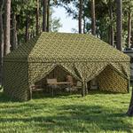 vidaXL Tent met 4 Zijwanden 2,9 x 5,8 m Leger Camouflage